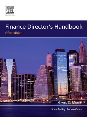 cover image of Finance Director's Handbook
